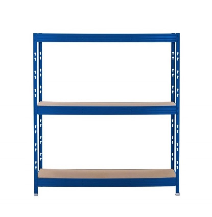 Zátěžový regál 3 - policový lakovaný 180x120x60 400Kg/police,modrá