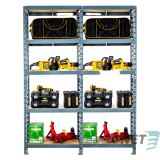 Skladovací nekonečný regál 5 - policový 200x100x40  200Kg/police