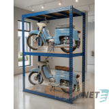 Nekonečný průmyslový regál 3 - policový 200x140x60  800Kg/police