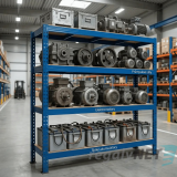 Přístavek (doplňkový modul) k regálu 4 - policový 200x240x60  800Kg/police