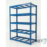 Přístavek (doplňkový modul) k regálu 4 - policový 240x240x80  800Kg/police